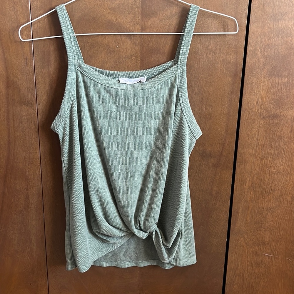 Light green tank top